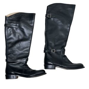 Frye Black Leather Durado Riding Boots Women’s 7